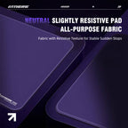 Bythere/白泽【Purple Star (Zǐwēi Star)】 Professional E-Sports Mouse Pad Series - Model 99 FPS Fine-Textured Control Pad