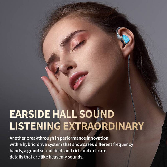 Acoustic Flagship Hybrid IEM - Circle Iron Dual Drive Unit with Carbon Fiber Panel Main Image