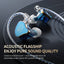 Acoustic Flagship Hybrid IEM - Circle Iron Dual Drive Unit with Carbon Fiber Panel