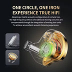 Acoustic Flagship Hybrid IEM - Circle Iron Dual Drive Unit with Carbon Fiber Panel
